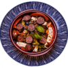 Bauernwurst mit Feta vom Grill